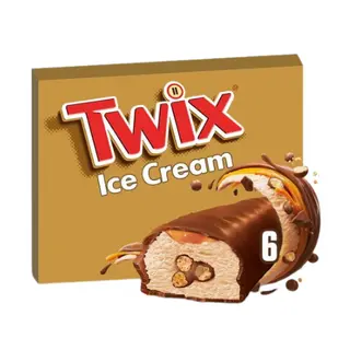 Twix Gelato Barretta 6x34,2g