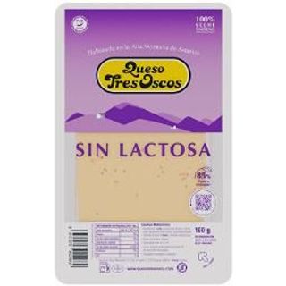 Queso Lonchas Tres Oscos S/Lactosa160 G