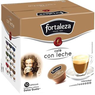 FORTALEZA Café Con Leche 10 Cápsulas