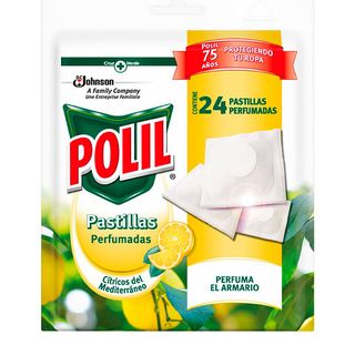 Insecticida Cítrico En Pastillas Perfumadas Polil, Caja 24 Uds. (5000204089936)