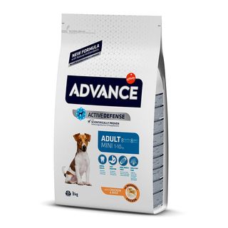 Advance Active Defense Mini Adult Pollo Y Arroz Pienso Para Perros 3Kg