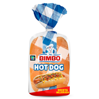 BIMBO Hot-Dogs 4 Unid. 220 Gr Bimbo