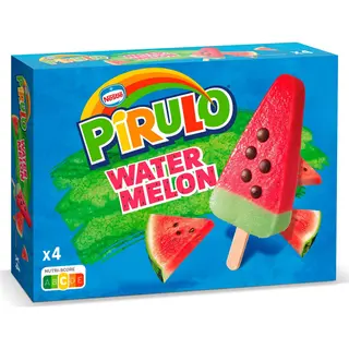 Helado Pirulo Sandia, Caja 4U 292 Ml