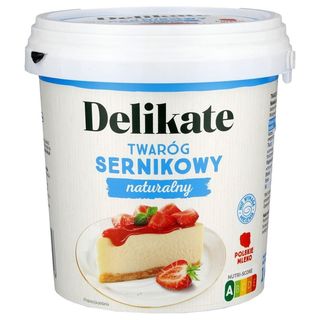 Delikate Twaróg sernikowy naturalny 1 kg