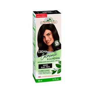 Crema Henna Negro Corpore Sano 80 Ml. (8414002087280)