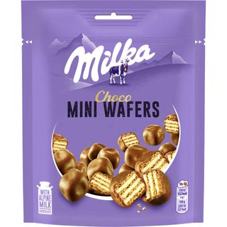Bolachas Mini Wafers Milka (emb. 110 gr)