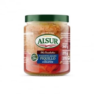 Ensalada De Pimiento Del Piquillo Con Atún Alsur 275 G