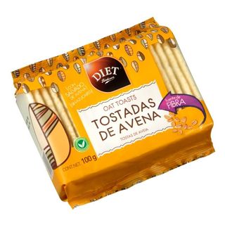 DIAT Tostadas De Avena, 100G