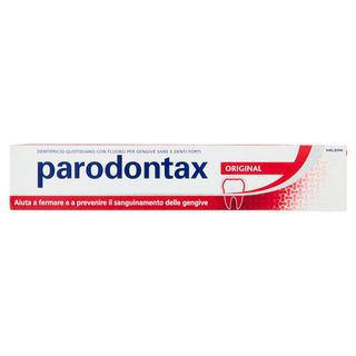 Parodontax Original Dentifricio quotidiano con fluoro per gengive più sane e denti forti 75 ml - 5054563112699