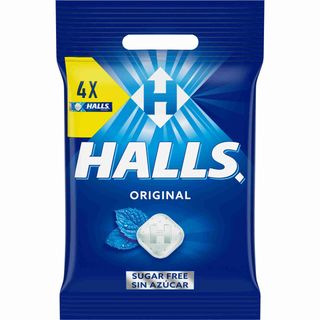 Rebuçados sem Açúcar Eucalipto Halls 128G