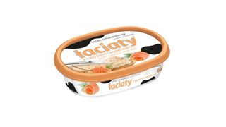 Łaciaty - Serek śmietankowy z łososiem i koperkiem - 135 g