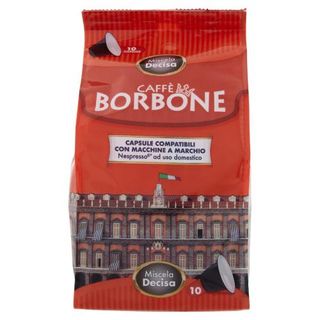Caffè Borbone Miscela Decisa Capsule Compatibili Nespresso* 10 x 5 g
