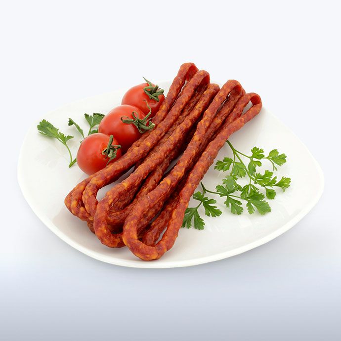 Kabanosy mięsne i vege