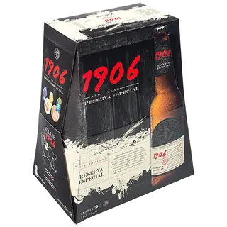 Cerveza Estrella Gran Reserva 1906 Pack 6 33 Cl