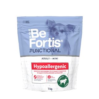 Befortis dog adult mini hypoallergenic agnello 1kg