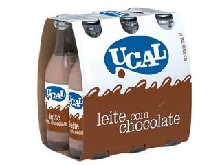 LEITE UCAL:C/CHOCOLATE GARRAFA 6 X 250 ML