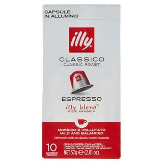 illy Classico Espresso 10 Capsule Compatibili con le Macchine Nespresso* 57 g - 8003753158679