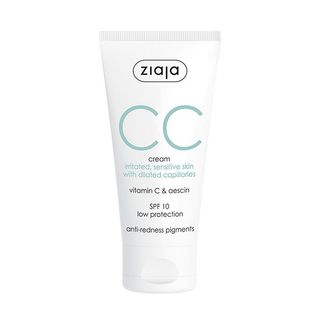 Cc Cream Correctora Piel Irritada Y Sensible Ziaja 50 Ml.  (5901887038344)