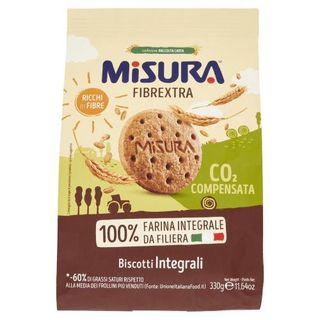 Misura Fibrextra Biscotti Integrali 330 G - 080101