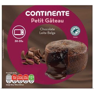Petit Gâteau de Chocolate Continente (emb. 320 gr (4 un))