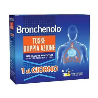 BRONCHENOLO TOSSE DOPPIA AZIONE 10 BUSTINE