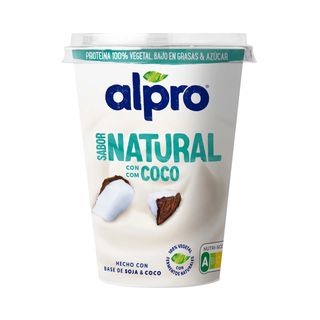 Especialidad de Soja Natural Fermentada y Coco Alpro 500 G.