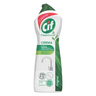 Limpiador para Baño y Cocina CIF Crema Blanco Multisuperficies 750 Ml.