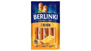 Berlinki - Parówki z serem - 250 g