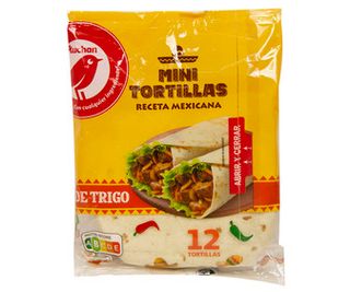 Mini Tortillas De Trigo X 12 Unid Auchan 300G