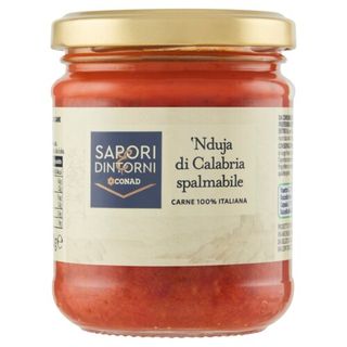 SAPORI & DINTORNI CONAD 'Nduja di Calabria spalmabile 180 g - 8003170080034