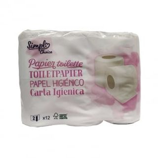 Papel Higiénico 2 Capas Simpl Choice 12 Rollos