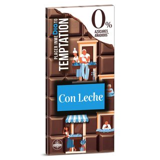 Chocolate Con Leche Sin Azúcares Añadidos Dia Temptation 100 G