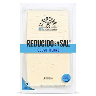 Queso Tierno Reducido En Sal El Cencerro De Dia Sobre 160 G