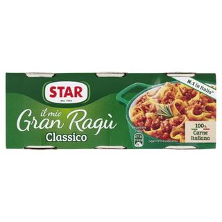 Star Il Mio Gran Ragù Classico 3 X 100 G - 014175