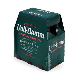 DAMM Cerveza Botellín 250Ml, Pk-6