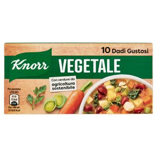 Knorr Vegetale 10 Dadi 100 g