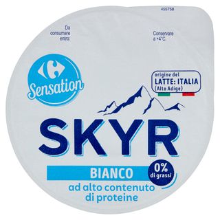 Carrefour Sensation Skyr Bianco 0% Di Grassi 150 G