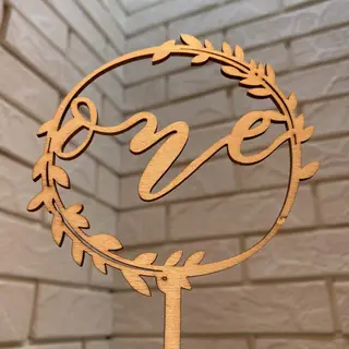 Decor pentru tort ”One”