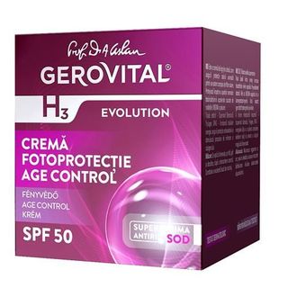 Gerovital H3 Crema Fotoprot. Spf50 50Ml