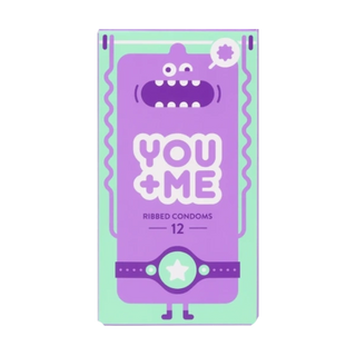 You&Me prezervativi Ribbed 12 kom. 