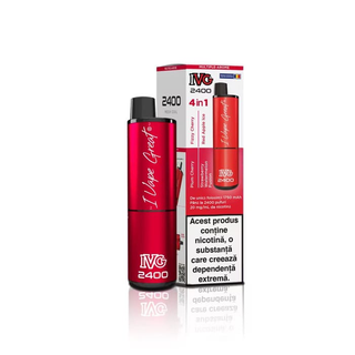 IVG 2400 Editie 4 în 1 multi aroma red edition cu 4 rezerve