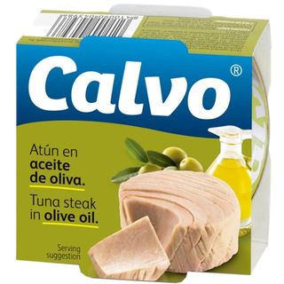 Calvo, Ton bucati in ulei de masline 160g (ID 75104)