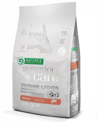 NATURE'S PROTECTION SUPERIOR CARE WHITE DOGS SALMON ADULT