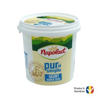 Napolact Iaurt Numa Bun 3% Grasime Galeata 900G