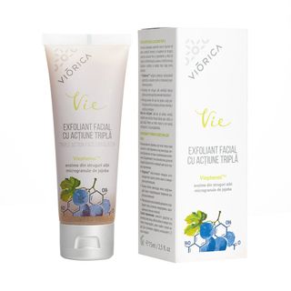 Exfoliant p/fata VIORICA VIE Actiune Tripla 75 ml