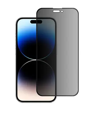 FOLIE PROTECTIE ECRAN STICLA 2.5D PRIVACY CELLARA PENTRU IPHONE 14 PRO MAX - NEGRU,WS70834
