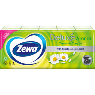 Zewa Deluxe Носни кърпи,3пл,лайка 10 БР / 38133180