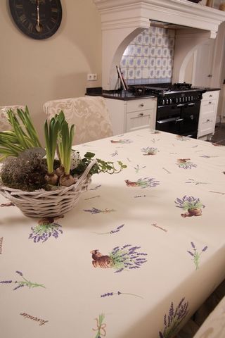 Mušema za sto 140cm dezen lavanda Patifix P0150114