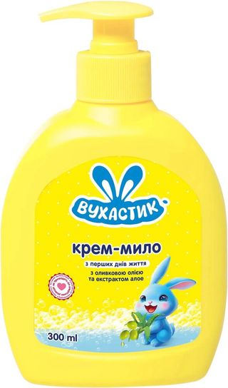 УШАСТИК Sapun-crema Aloe copii 300ml