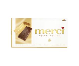 MERCI Ciocolată cu cafea și cremă 100g